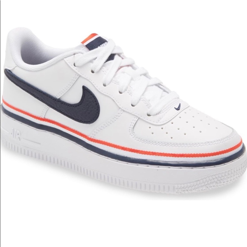Nike Air Force 1 white/obsidian-habanero redblanco - Picture 3 of 4